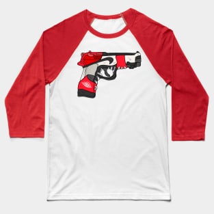 Sneaker Gun Baseball T-Shirt